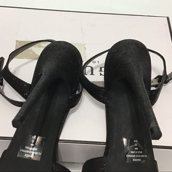 GUESS Los Angeles Jordie Platform Heel Sandal Sz 9 - Picture 7 of 9